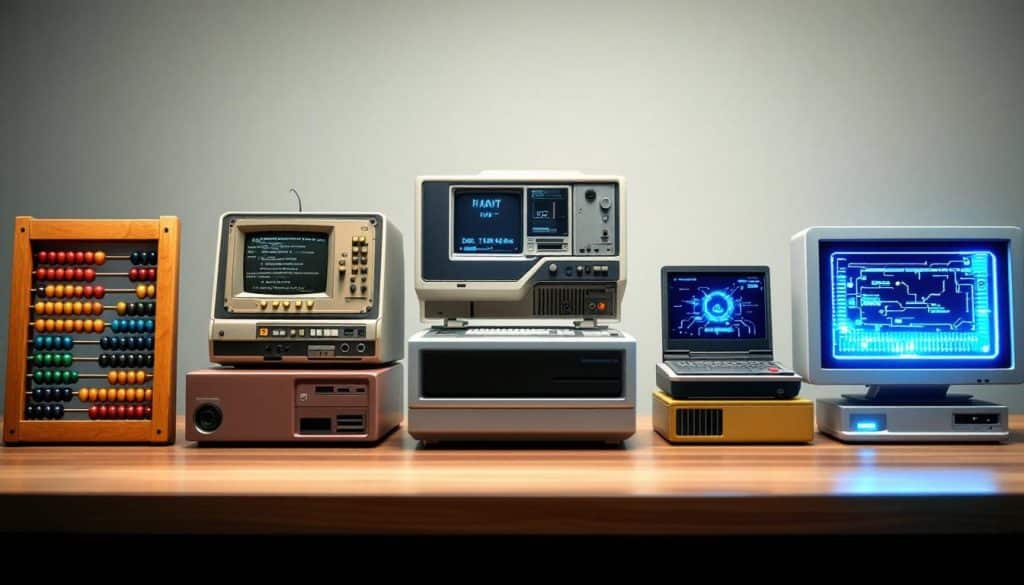 découvrez l'évolution fascinante de l'ordinateur, depuis ses débuts en tant que machine primitive jusqu'aux technologies modernes qui révolutionnent notre quotidien.