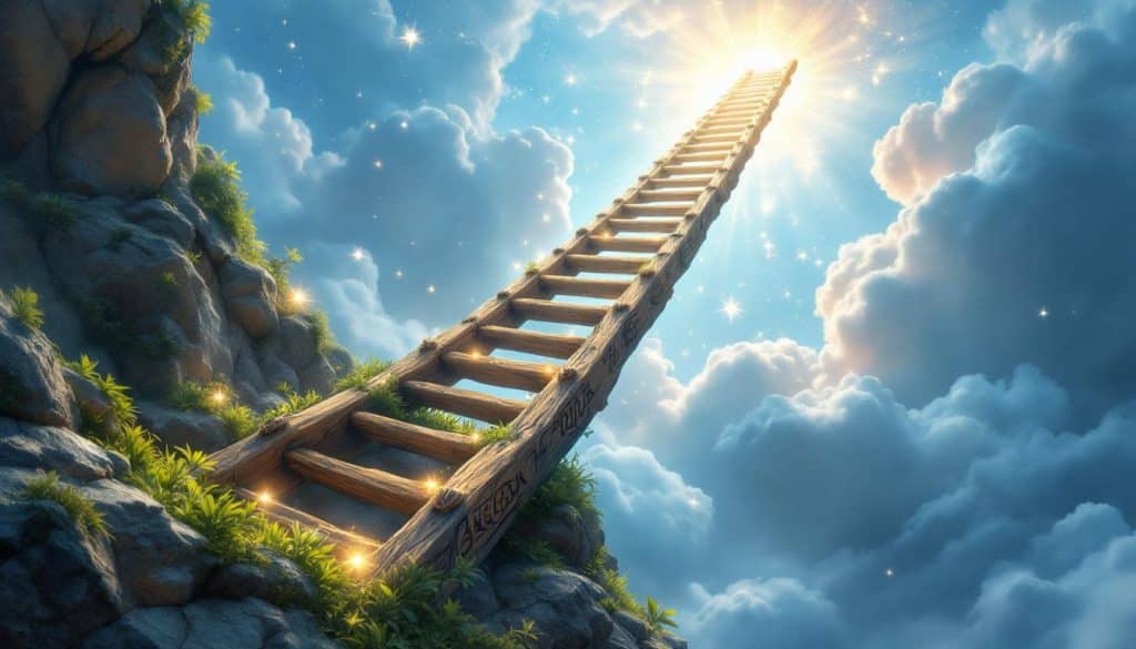 découvrez l’échelle de jacob : explorez son symbolisme, sa dimension spirituelle et profitez d'avis détaillés pour mieux comprendre cette icône mystérieuse.